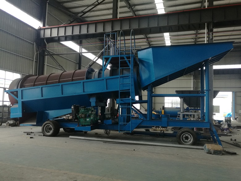 Mobile gold washing plant gold wash plant for sale