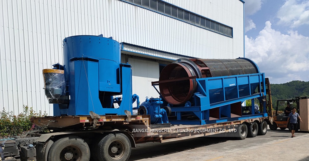 Centrifugal concentrator ship to Africa