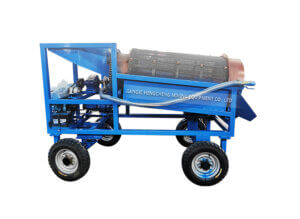 small mobile trommel
