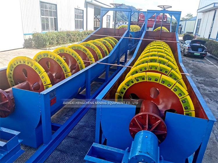 spiral ore washer with pu resistant Iron ore processing plant case study