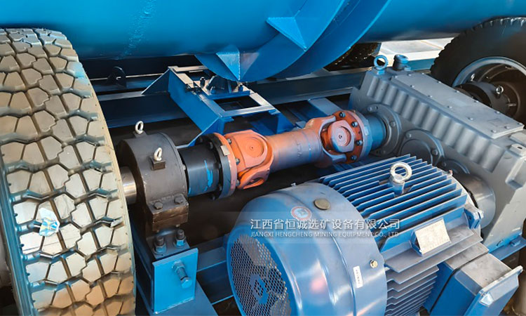 Clay Washing and Screening Machine reducer, motor